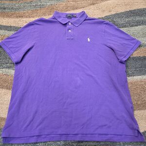 Polo Ralph Lauren Polo Shirt Adult  2XL Purple